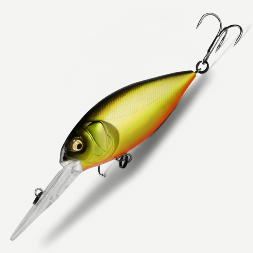 Deep Diver Crankbait 75mm Floating Bass Lure