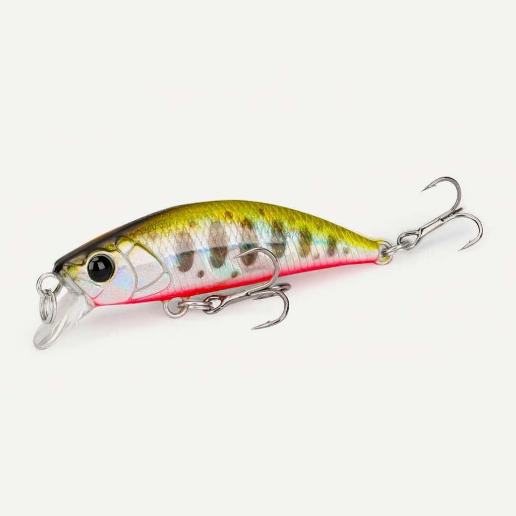 TSURINOYA 50mm 5g Sinking Minnow Fishing Lure INTRUDER 50S TROUT Artificial Jerkbait Hard Bait Pike Wobbler Stream Crank