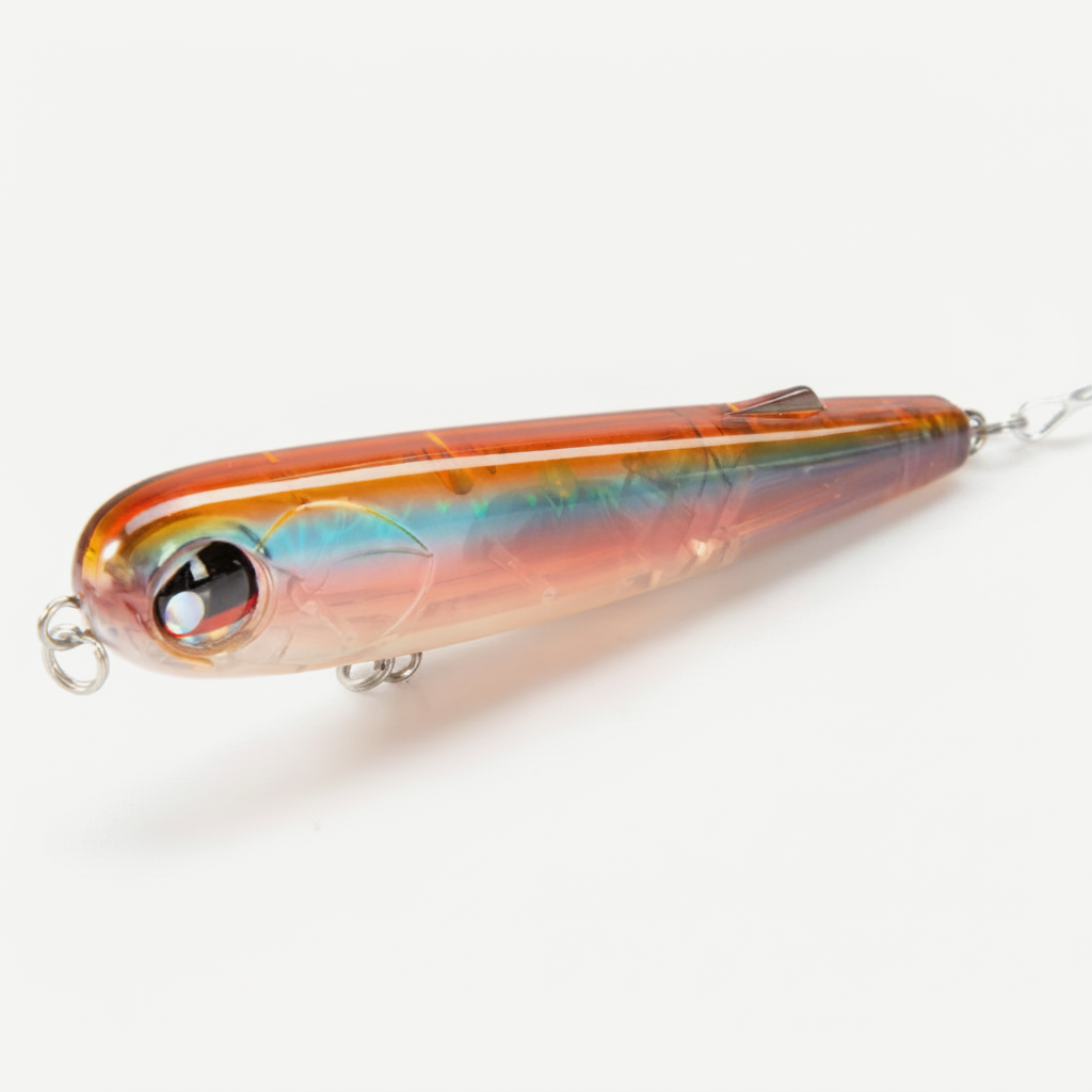 Hunthouse Pencil Fishing Lure 95mm 18g WTD Surface Topwater Floating Wobbler Artificial Hard Bait For Seabass Pike Perch