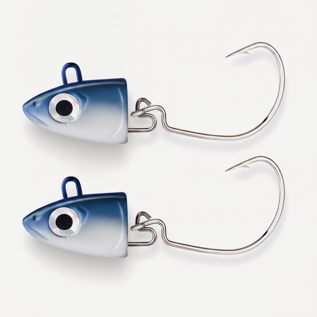 TSUYOKI Fishing Black Minnow Lure 5g/10g/15g/25g/40g Jigging Head Soft Silicone Bait Wobblers For Bass Pike Leurre Easy 