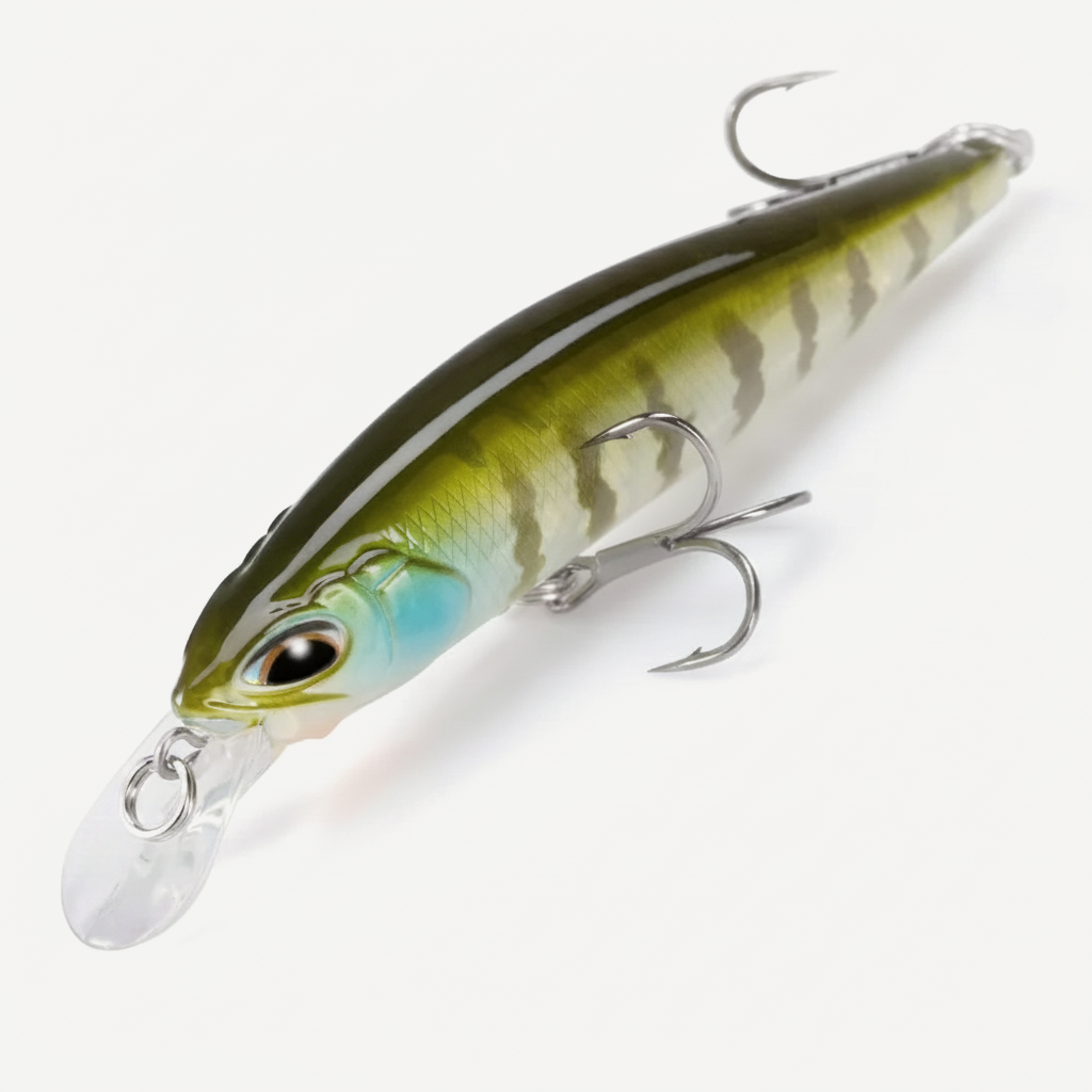 D1 Minnow Fishing Lure 77mm 8.4g Suspending Freshwater Jerkbait Artificial Hard Wobblers For Pike Bass Fishing Tackle DT