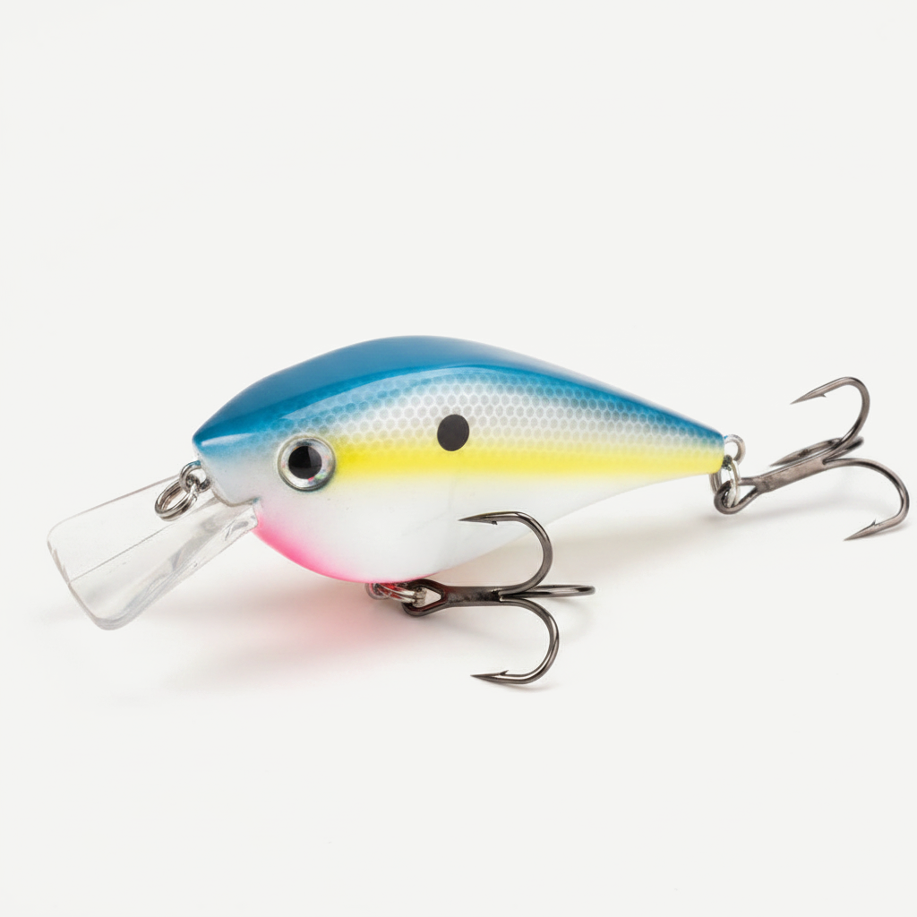 Hunthouse Fishing Lures Hard Baits Crankbait Floating 65mm 16.5g KVD 2.5 Squarebill Wobblers Swimbait For Pike Bass Trou