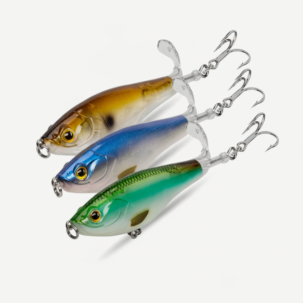 Kingdom Propeller Whopper Popper Topwater Lure