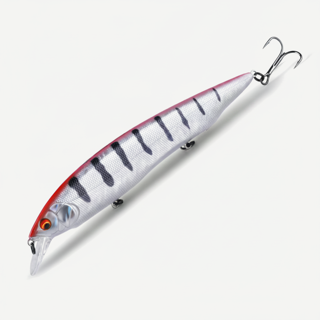 Bearking Kanata 160mm Redhead Minnow Jerkbait