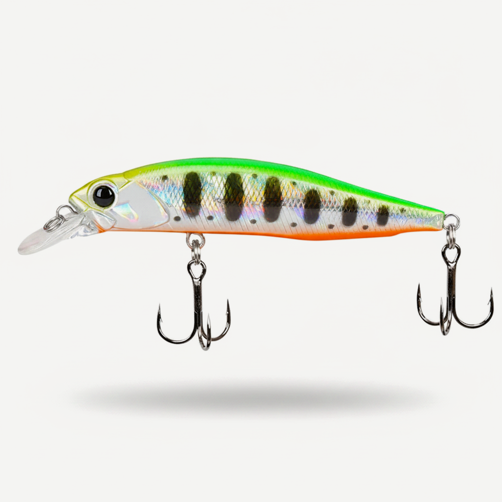 TSURINOYA 77SP Jerkbait Suspending Minnow Fishing Lure DW101 77mm 8.5g 0.7-0.9m Pike Bass Artificial Hard Baits Wobbler 