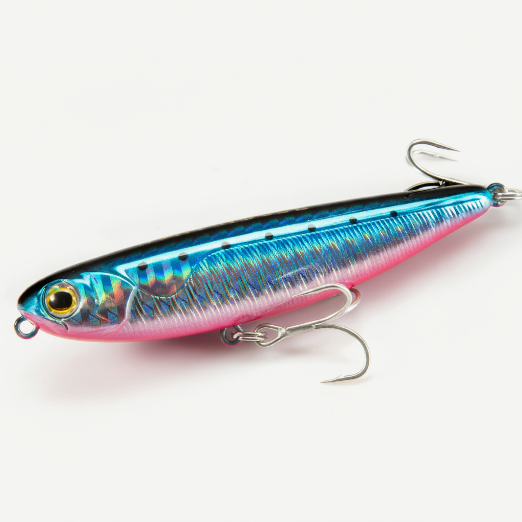 Hunthouse Floating Topwater Pencil Fishing Lure 60mm 90mm 100mm Surface Hard Bait WTD Saltwater For Pike Bass Trout Fish