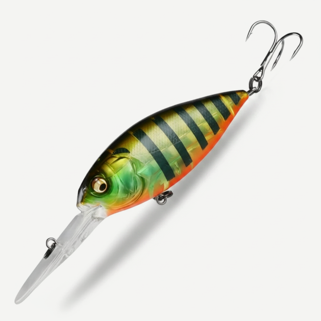 Bearking Deep Diving Floating Crankbait 75mm Bass Lure