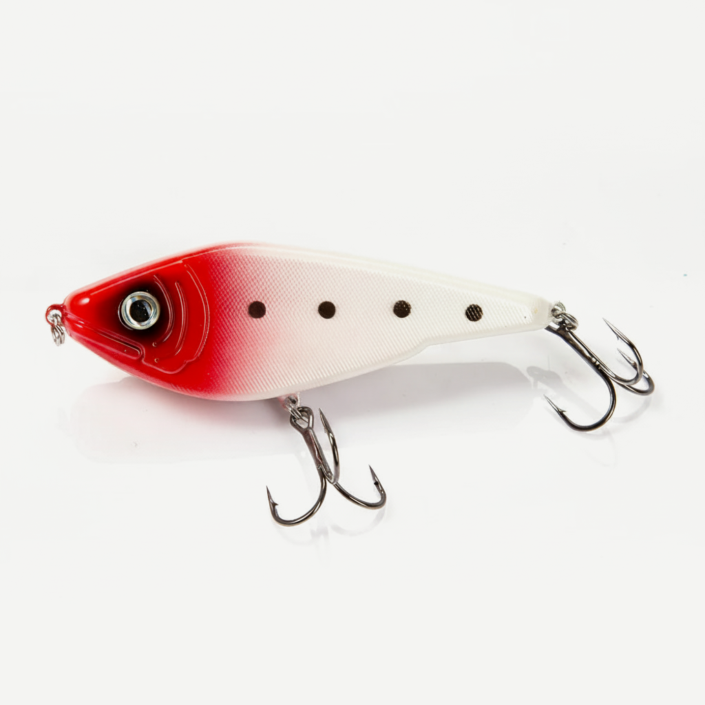 Hunthouse Jerkbait Fishing Lure Pike Baits Slow Sinking Pesca Leurre Crankbait Wobblers For Freshwater Bass Tackle LW518