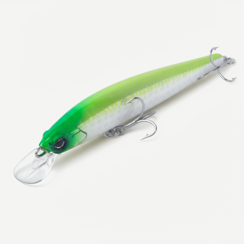 Kingdom Sinking Minnow Jerkbait, Long Casting Hard Bait