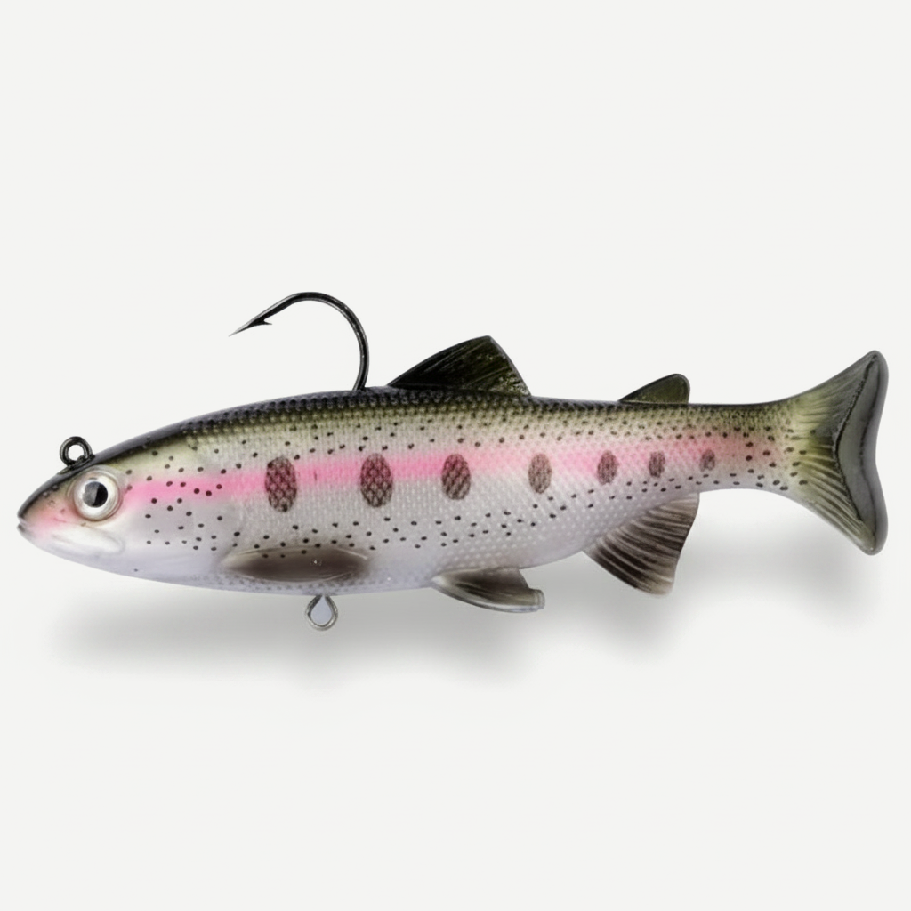 Meredith Trout Swimbait Soft Plastic Paddle Tail 120mm/150mm