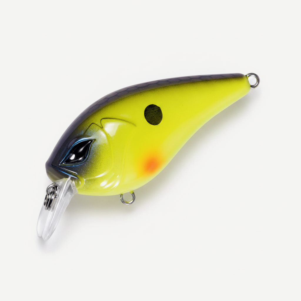 NOEBY Squarebill Crankbaits 50mm 6g Minnow Fishing Lure Wobblers Artificial Hard Bait for Perch Pike Trout Bass Fishing 