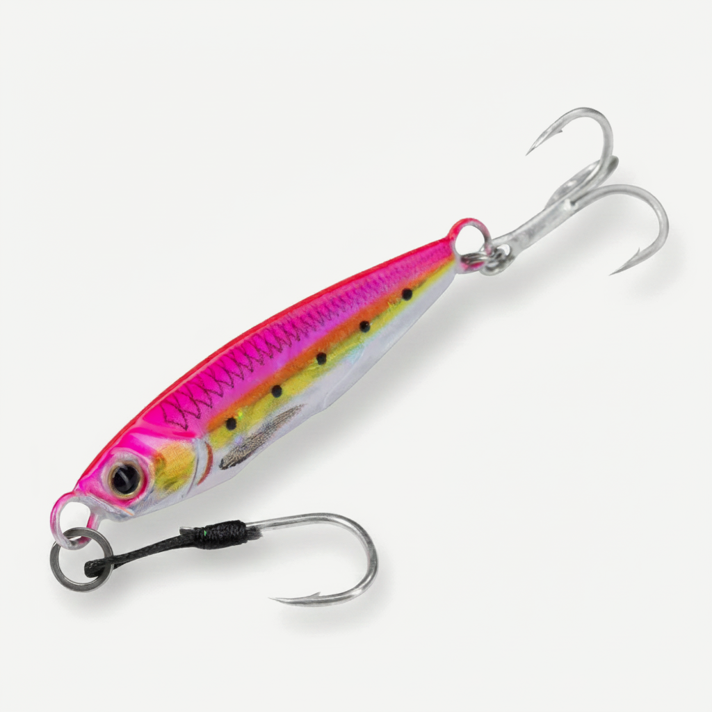 Hunthouse Metal Jig Fishing Lure Sinking Slow Jigging 7g-80g Casting Hard Bait Saltwater Artificial Pike SeaBass Fish Ta