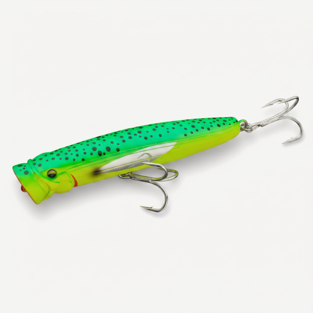TSUYOKI New Feed Popper Fishing Lure Trolling Surface 120mm 30g Artificial Topwater Wobblers Hard Baits for Largemouth B