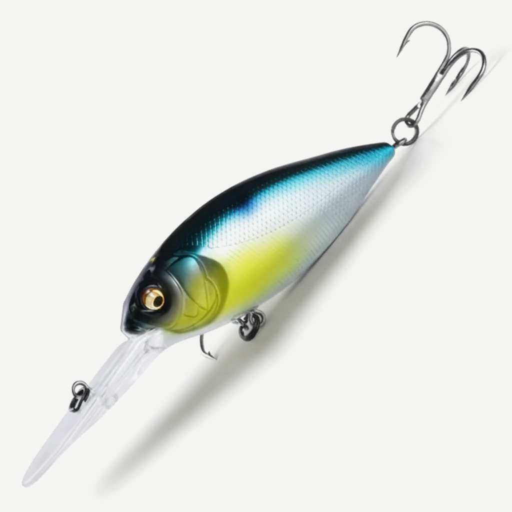 Deep Diver Crankbait 75mm Floating Bass Lure