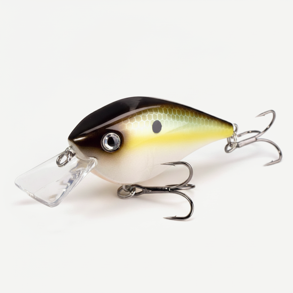 Hunthouse Fishing Lures Hard Baits Crankbait Floating 65mm 16.5g KVD 2.5 Squarebill Wobblers Swimbait For Pike Bass Trou