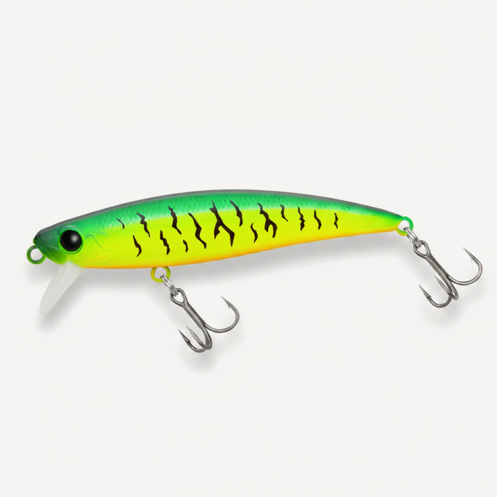 TSURINOYA Trout Plug INTRUDER 71S Sinking Fishing Lure 71mm 10g Long Casting Crankbait Pike Bass High Speed Jerkbait Min
