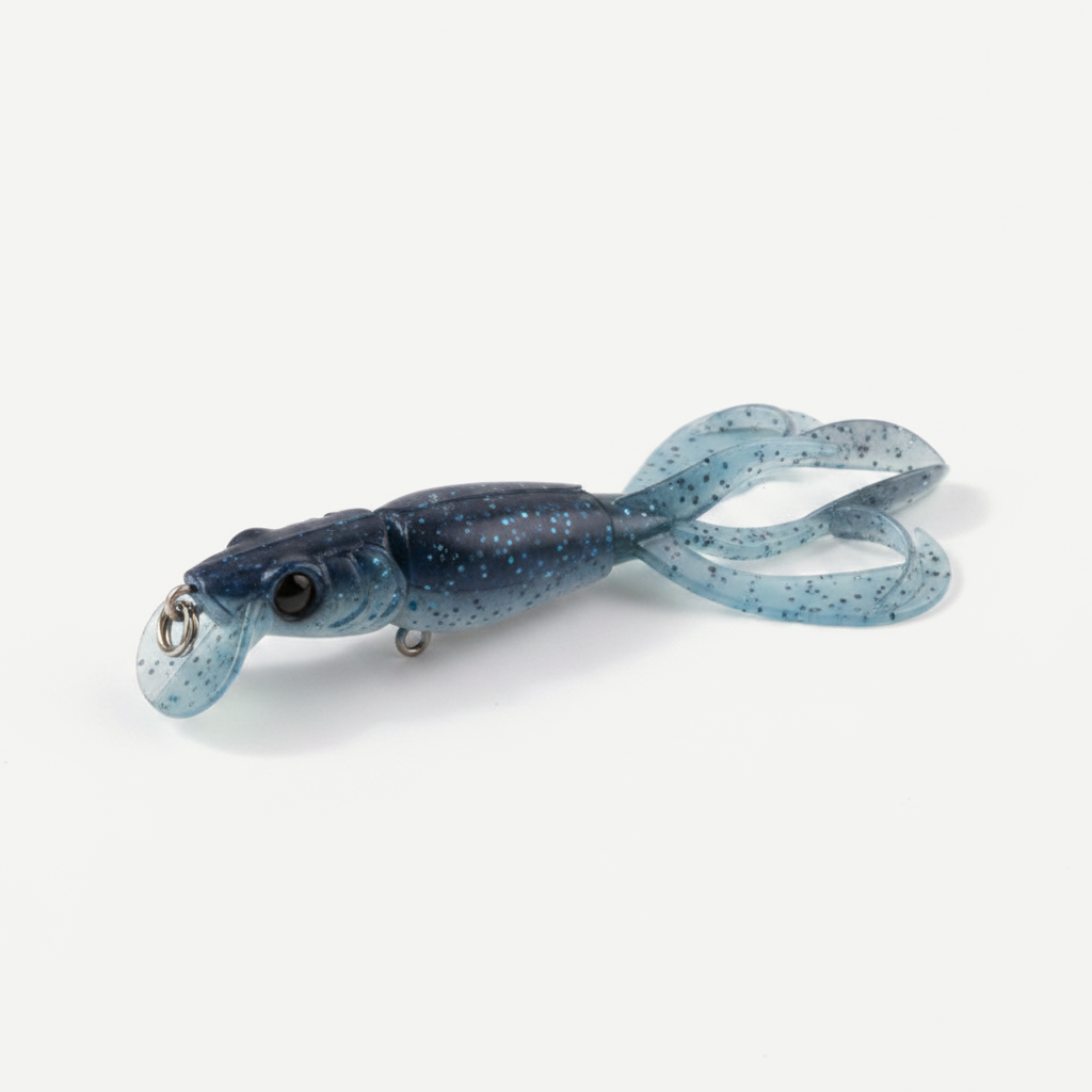 Meredith Crazy Flapper Soft Craw Creature Bait