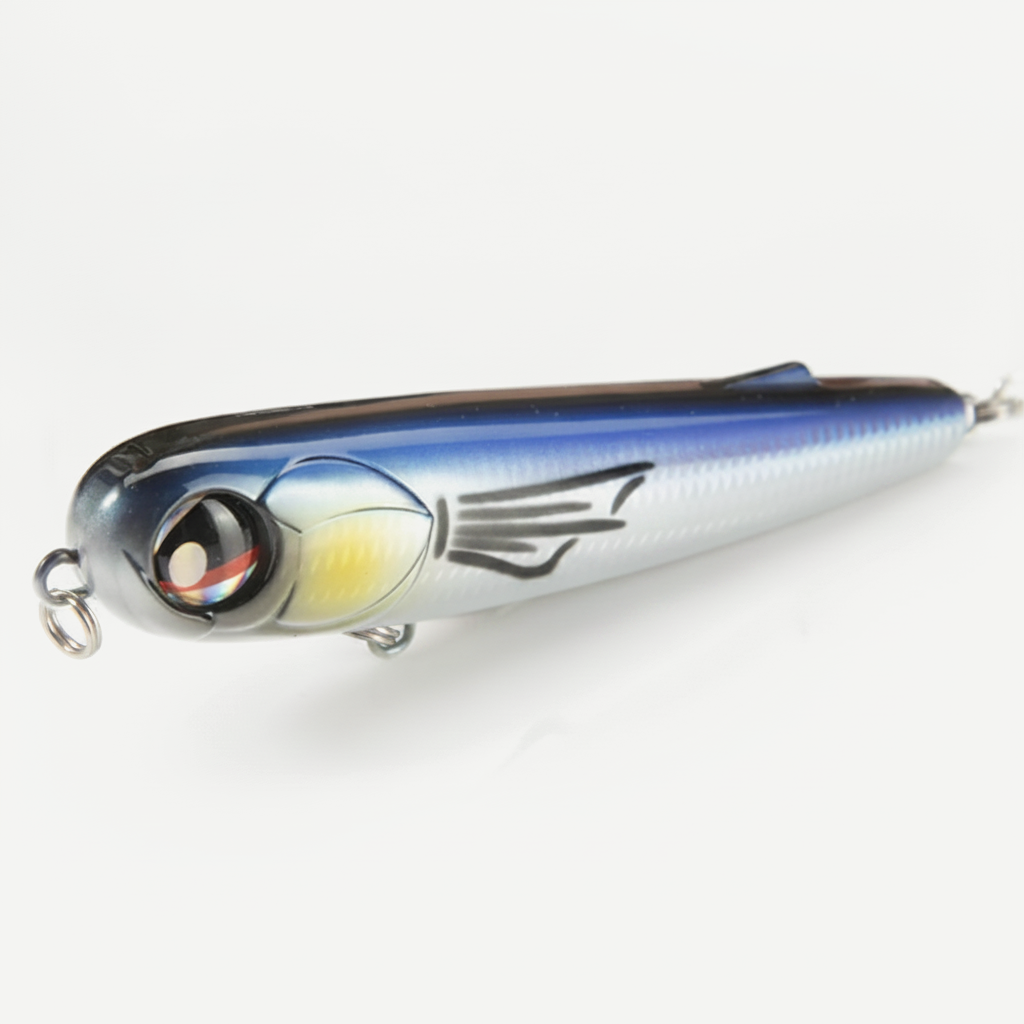 Hunthouse Floating Pencil Fishing Lure 95mm 18g Topwater Surface Wobbler Hard Bait For Seabass Saltwater Perch Tackle