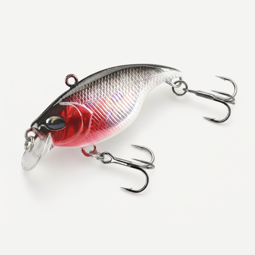 TSURINOYA 50S Vibration TEMPTER 50mm 12.5g Long Casting Sinking Fishing Lure VIB Winter Fishing Lipless Hard Bait For Pi