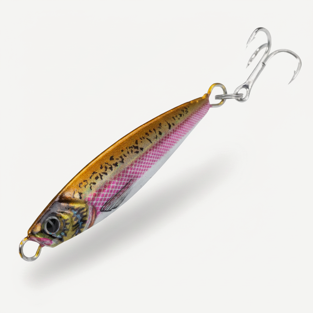 Hunthouse Metal Jig Fishing Lure Sinking Slow Jigging 7g-80g Casting Hard Bait Saltwater Artificial Pike SeaBass Fish Ta