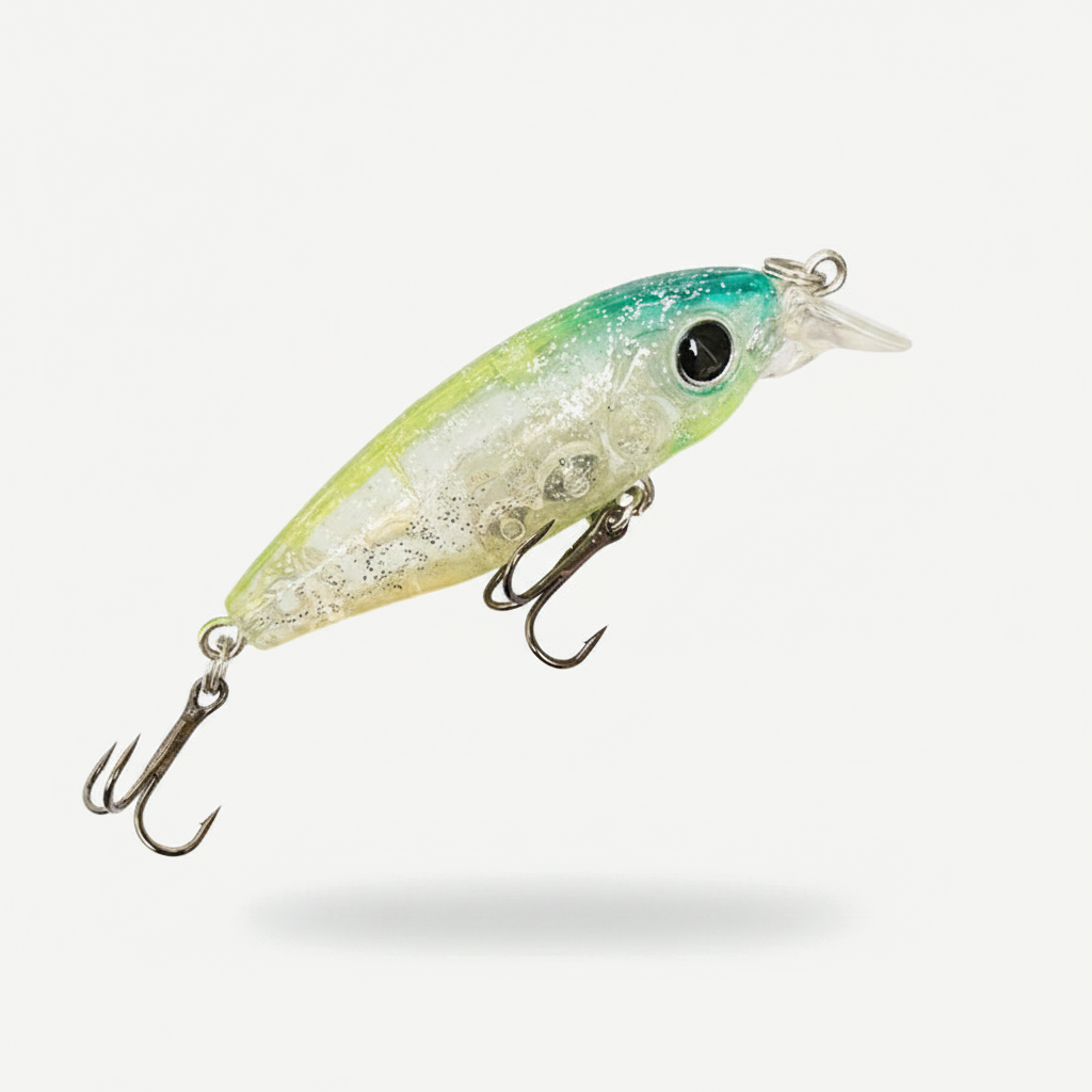TSUYOKI 45mm 4g Floating Mini Minnow Fishing Lures Smith Artificial Baits for Pesca Bass Sunfish Gunship 45F Fishing Acc