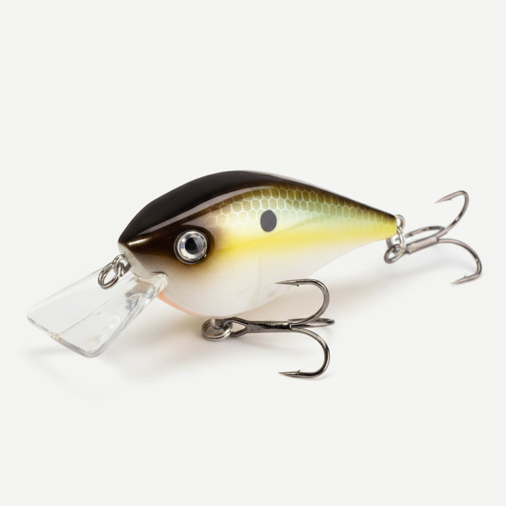 Hunthouse Squarebill Crankbait 65mm 16.5g Floating Fishing Lure Crank Baits Hard Lures For Bass Pike Fishing Freshwater 