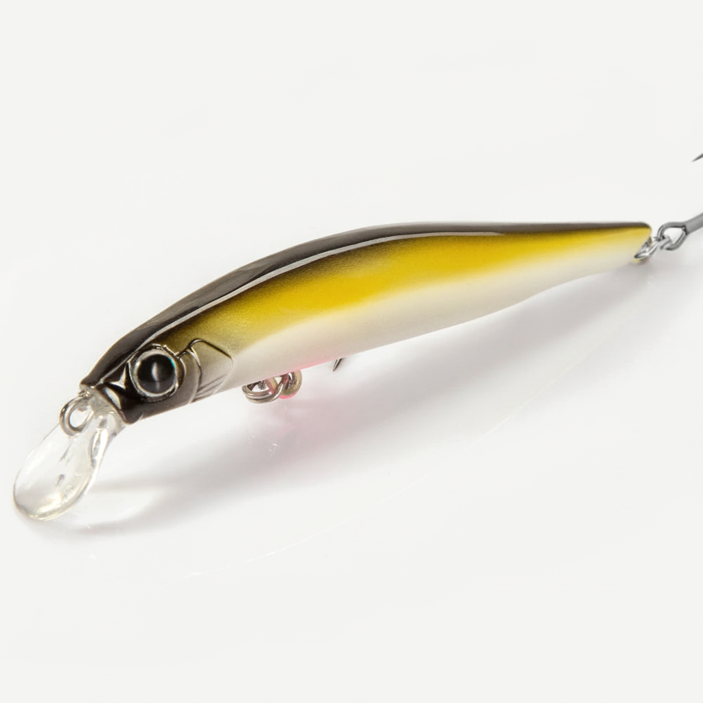 Hunthouse Artist Minnow Fishing Lure 70mm/80mm/105mm Sinking Hard Bait Wobbler Swimbait  Saltwater For Seabass Tackle