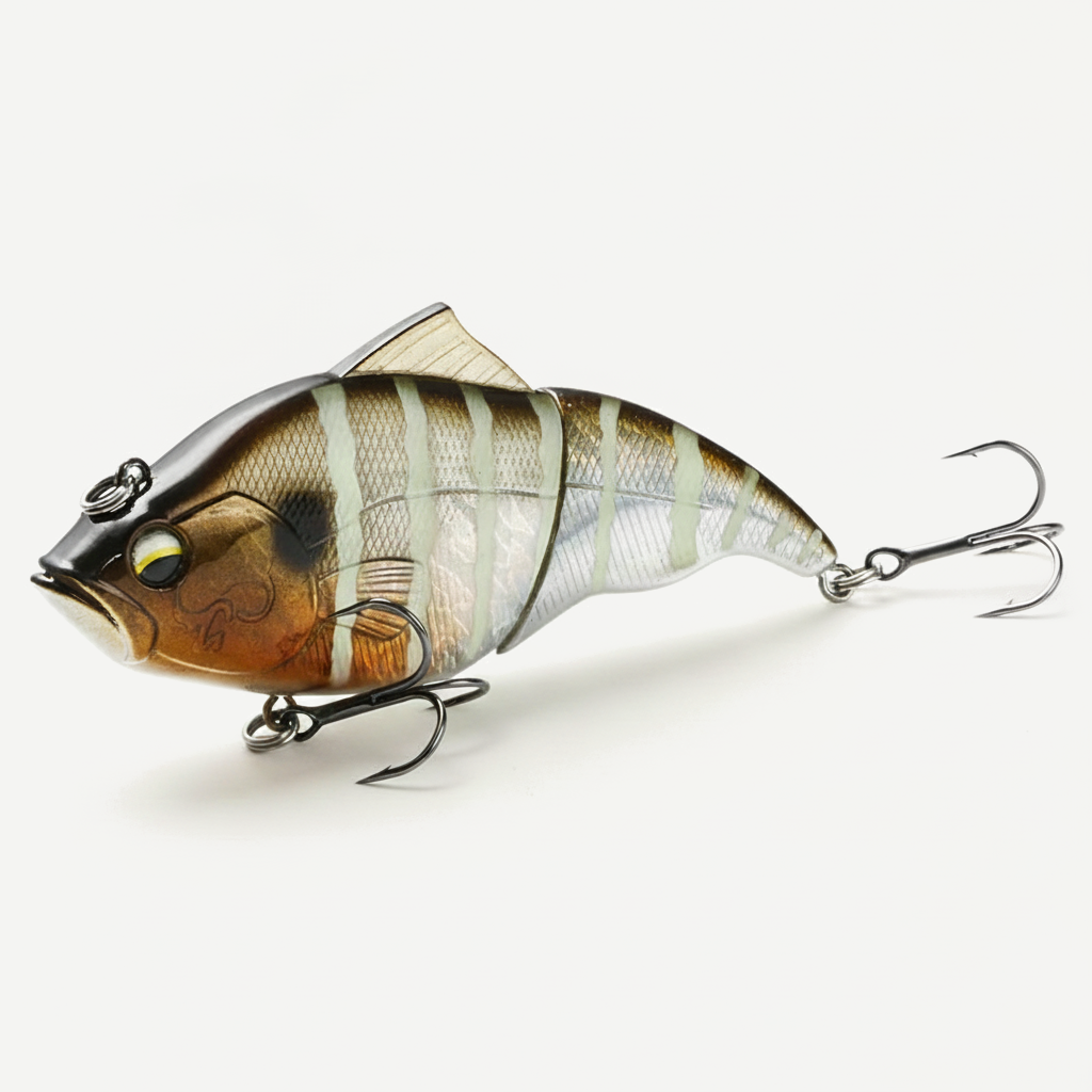 JOHNCOO 115mm Lipless Vibration Crankbait, Float/Sink