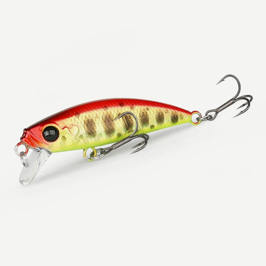 TSURINOYA 46S Sinking Minnow Fishing Lure Intruder 46mm 5g Artificial Trout Ajing Stream Lake Jerkbait Rockfishing Hard 