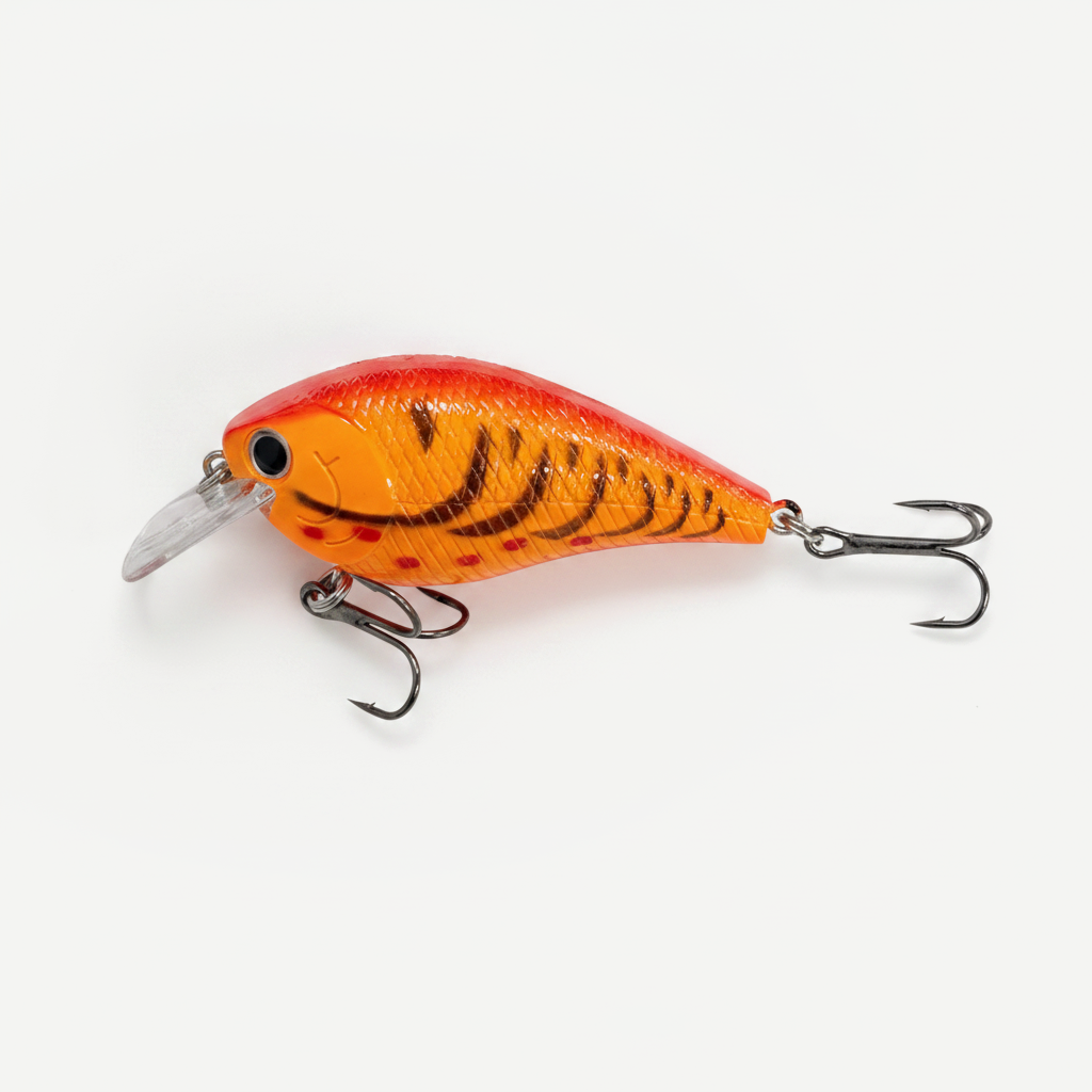 60mm 9.4g Squarebill Crankbait Fishing Lures Floating Wobblers Rattle Sound Swimbait Bass Pike Trout Carp Fishing Access