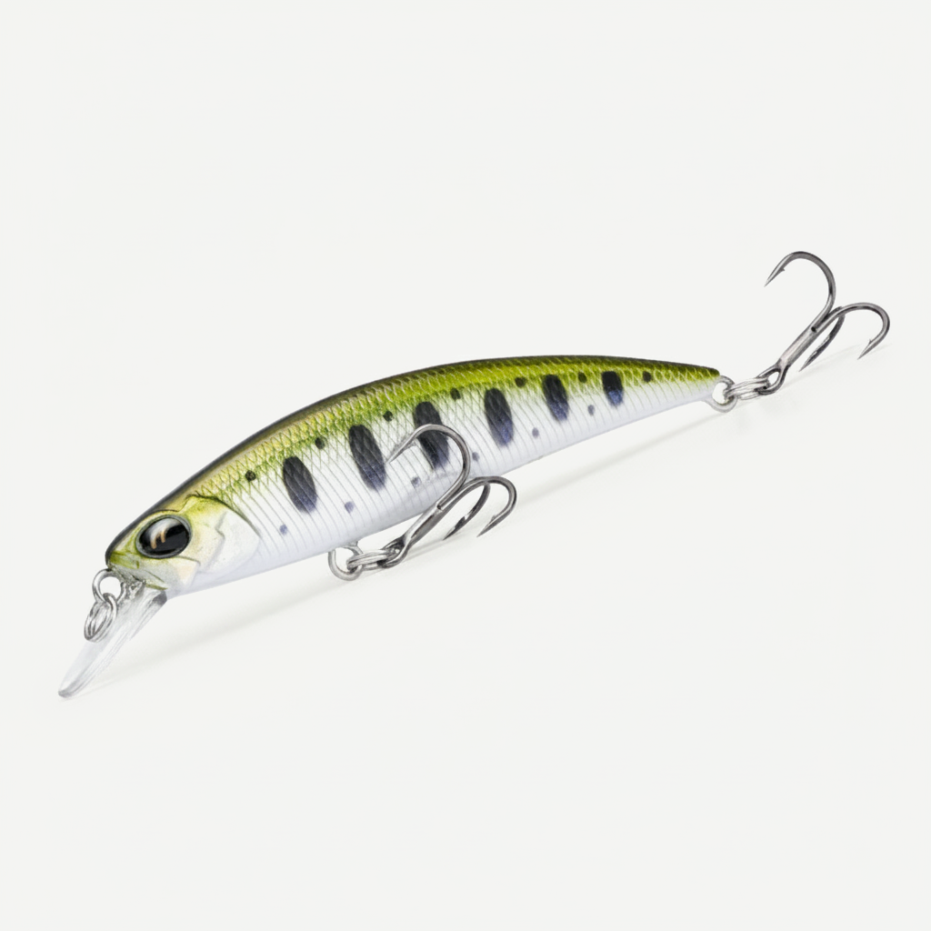 TSURINOYA NEW Sinking Minnow Fishing Lure DW75 Jerkbait Wobbler 70S 70mm 8.9g Freshwater Bass Trout Fishing Lure Hard Ba