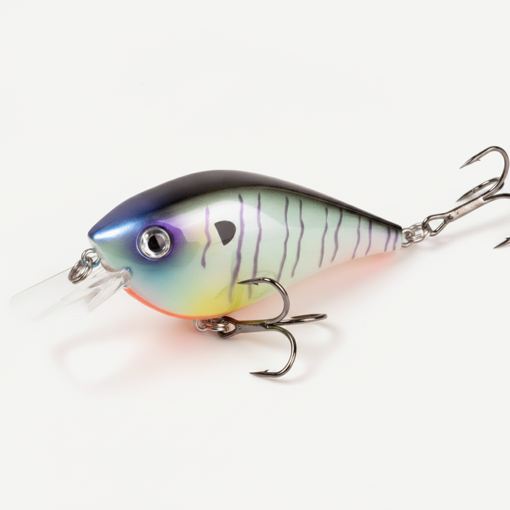 Hunthouse Fishing Hard Lures Crank Lure Floating 65mm/16.5g KVD 2.5 Squarebill Crankbait Wobblers Swimbait For Bass Pike