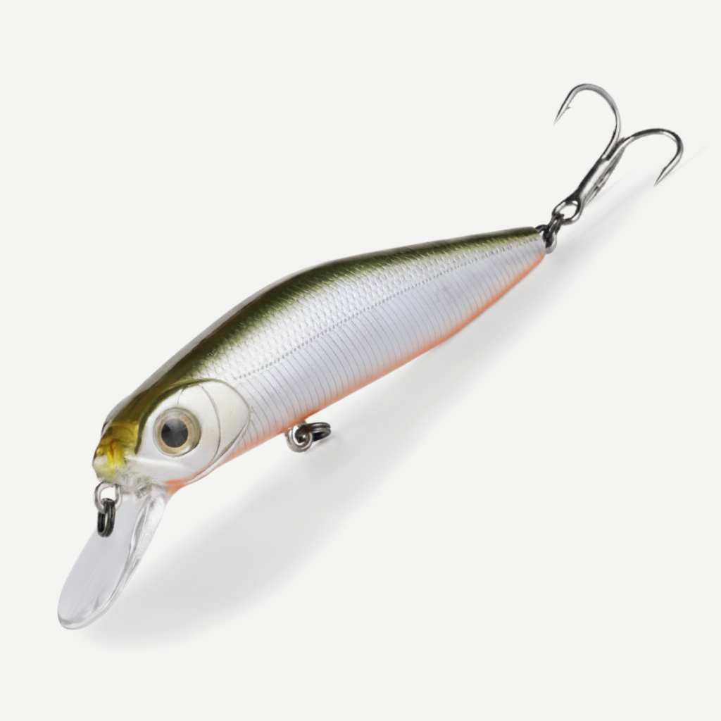 BEARKING 78mm Minnow Wobbler Diving Crankbait for Bass