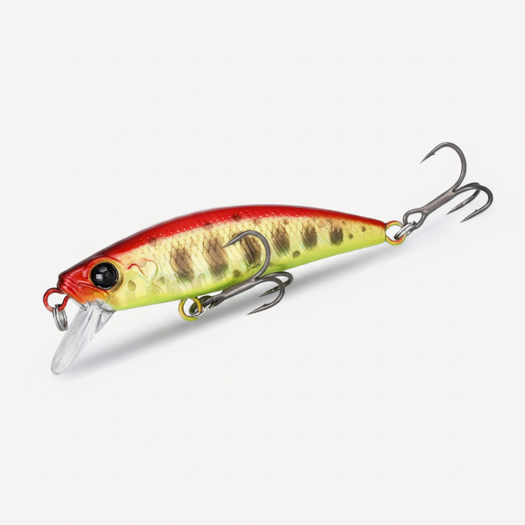 TSURINOYA Intruder 51S Sinking Minnow Stream Fishing Lure 51mm 5.8g Artificial Hard Bait For Trout Ajing Jerkbait River 
