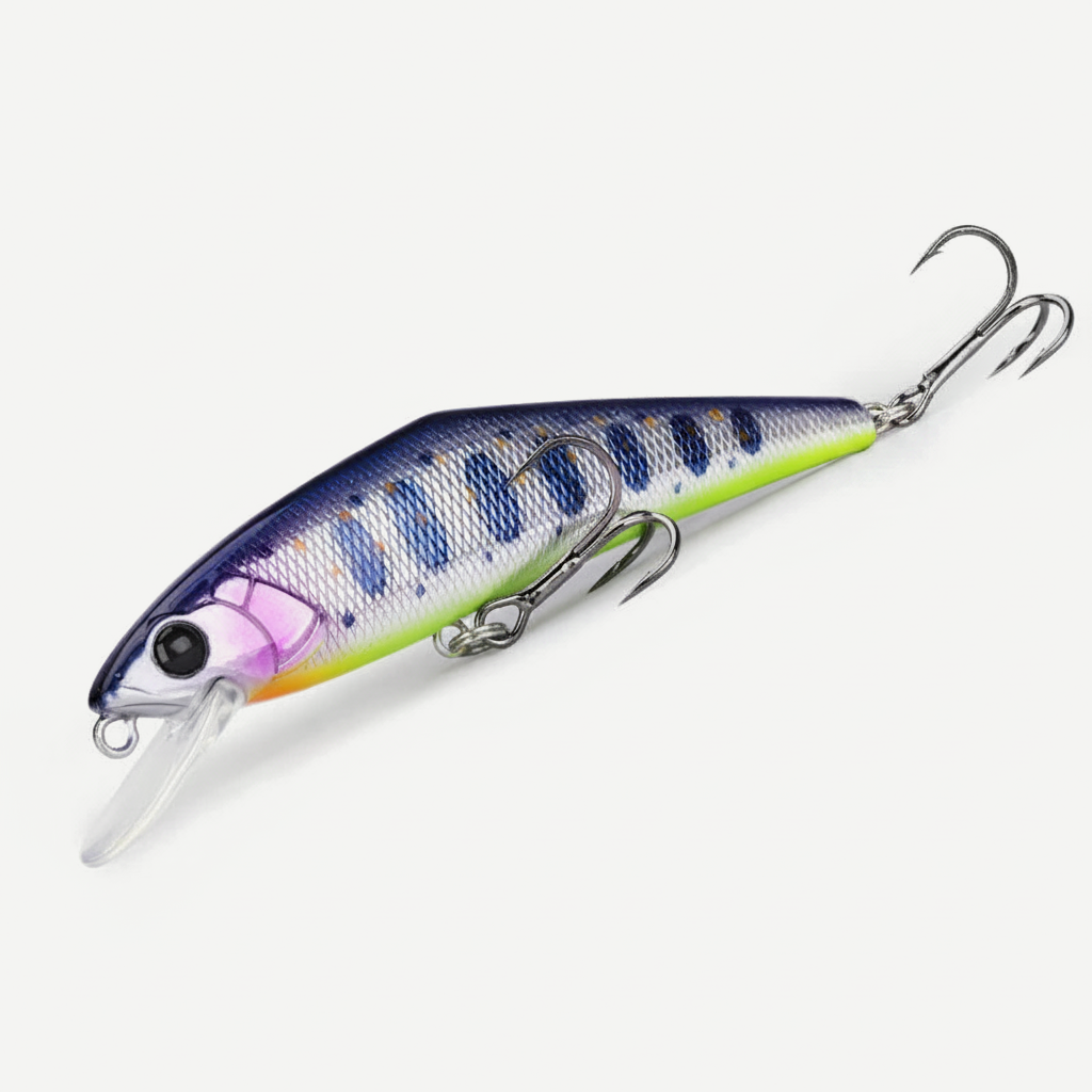 TSURINOYA Sinking Minnow Lure 85mm Slow-Sink Bass Bait