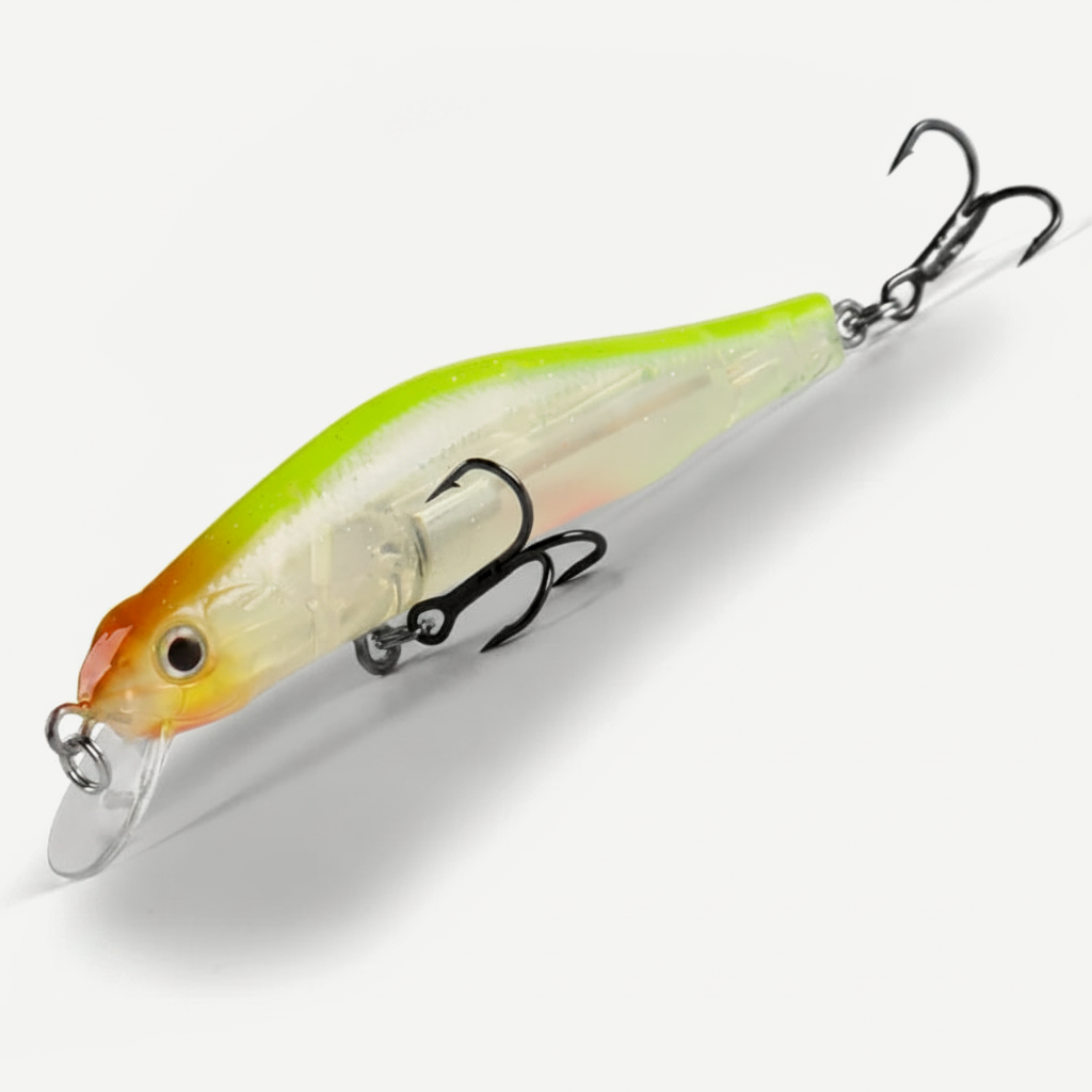Bearking 80mm Minnow Crankbait with Magnetic Weight Transfer