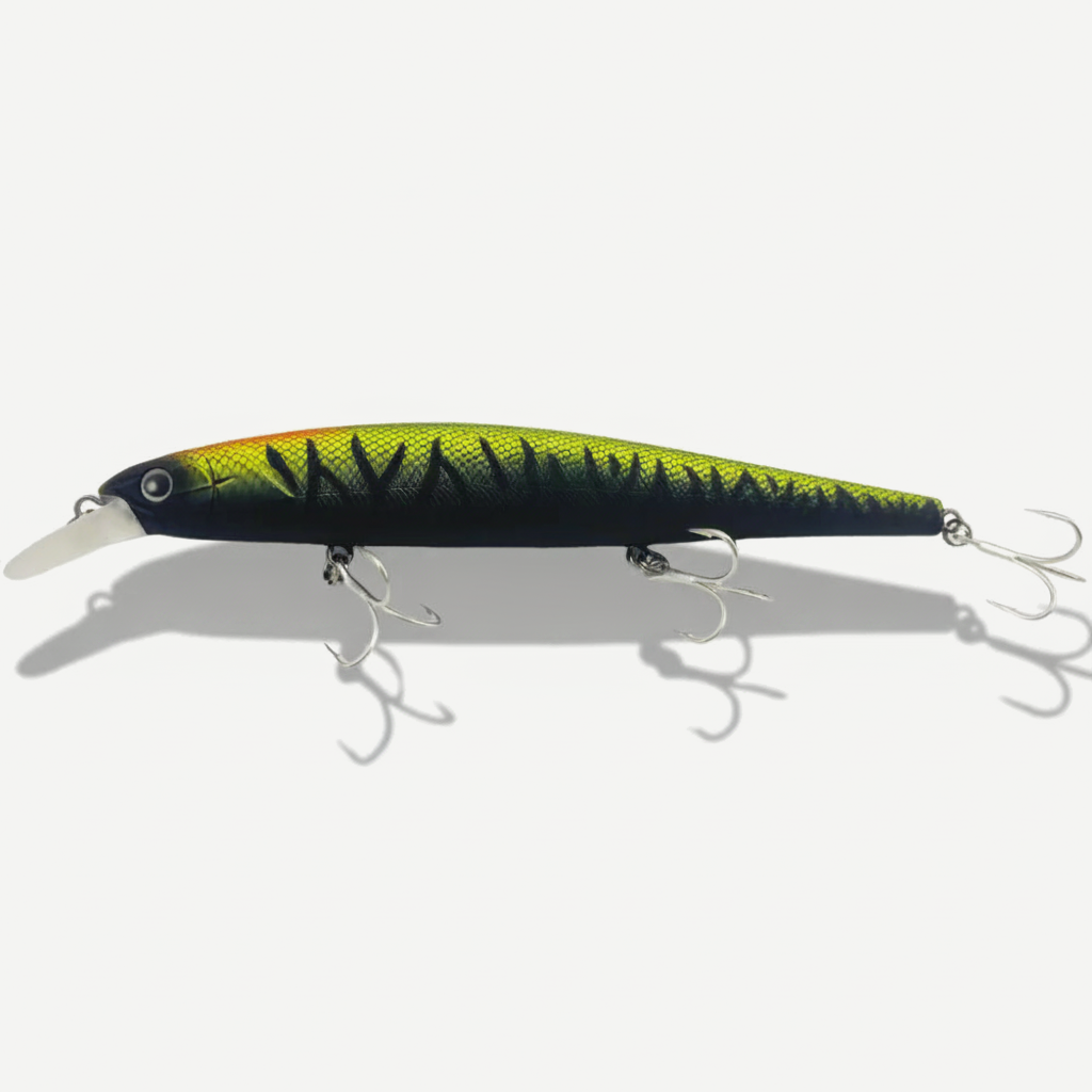 TSUYOKI Flirt Minnow Fishing Lure Wobbler 16cm 33.5g Jerkbait Artificial Bait Suspending Minnow Pike Bass Jackall Magsqu