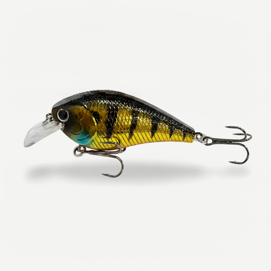 60mm 9.4g Squarebill Crankbait Fishing Lures Floating Wobblers Rattle Sound Swimbait Bass Pike Trout Carp Fishing Access