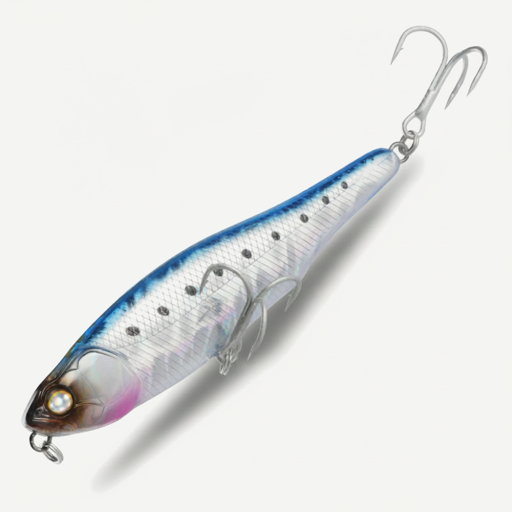 BearKing Walk-the-Dog Topwater Pencil Bass Lure