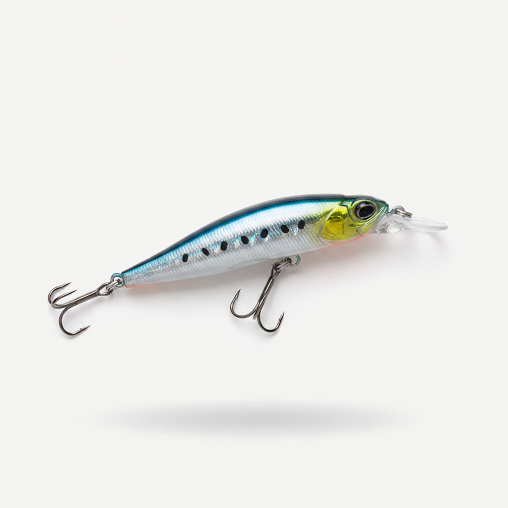 TSUYOKI Minnow 6.3cm 5g Suspending Jerkbait Stream Lures Artificial Baits for Bass Trout Duo Realis Rozante 63SP Fishing