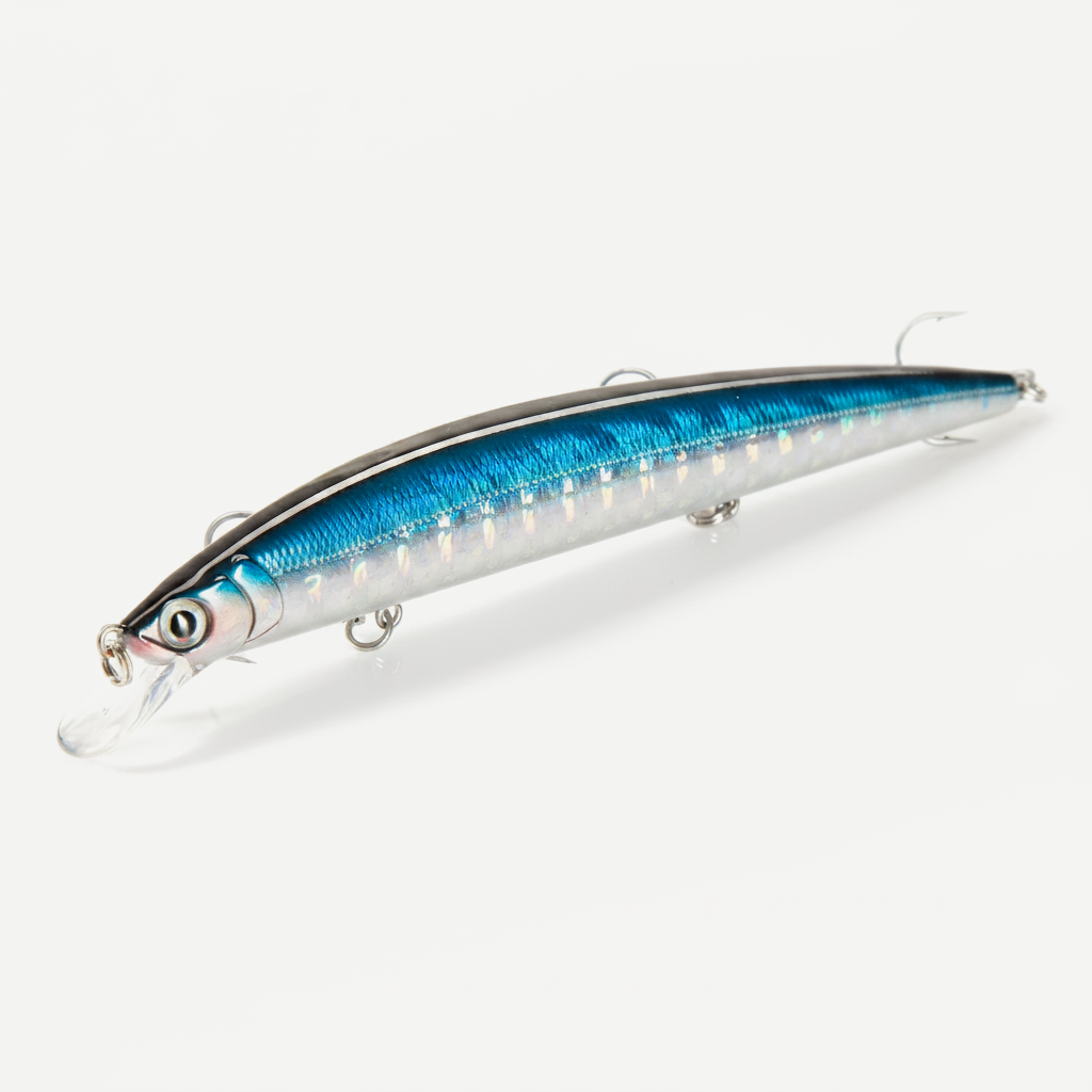 Hunthouse Tide Minnow Slim Fishing Lures 148mm 22.8g Floating Hard Jerkbait For Seabass Sea Trout Leurre Pesca