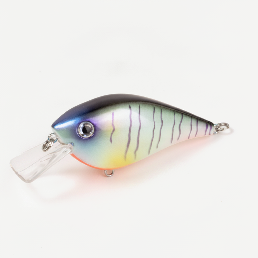 Hunthouse Squarebill Crankbait 65mm 16.5g Floating Fishing Lure Crank Baits Hard Lures For Bass Pike Fishing Freshwater 