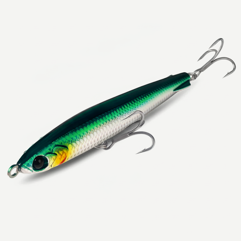 Kingdom Saltwater Fishing Lure Sinking Pencil Baits 135/160mm 62/90/110g Trout Bass Lure Treble Hook Long Casting Pecsa 