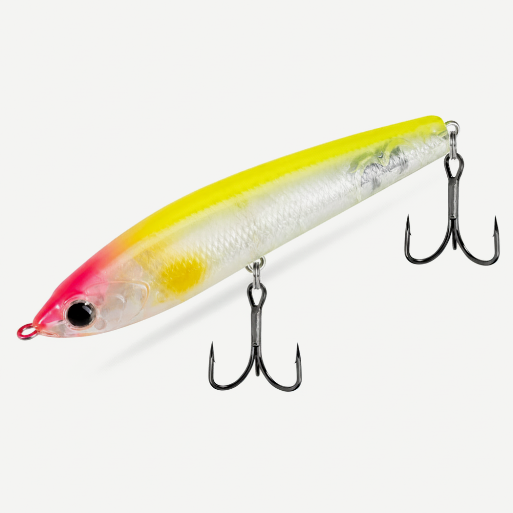 Hunthouse Topwater Floating Red Devil 75 Pencil Fishing Lure Hard Bait 75mm6g Surface Stickbait Bass Pike Artificial Fis