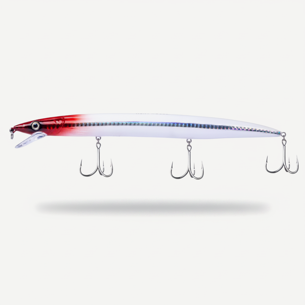 Hunthouse Floating Minnow Fishing Lure 143mm/14g 173mm/23g 208mm/33g Long Casting Seawater Hard Bait For Trout Seabass T