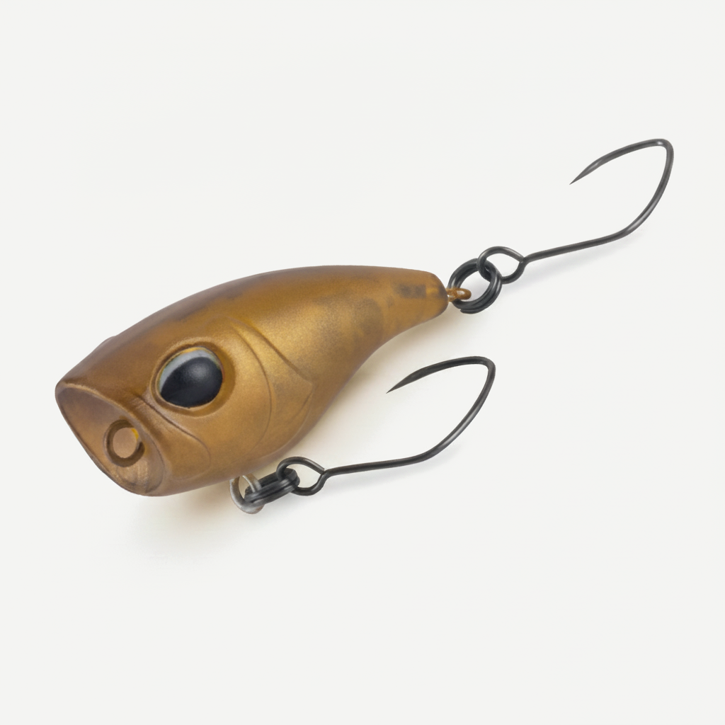 Kingdom Micro Popper Topwater Bass Lure