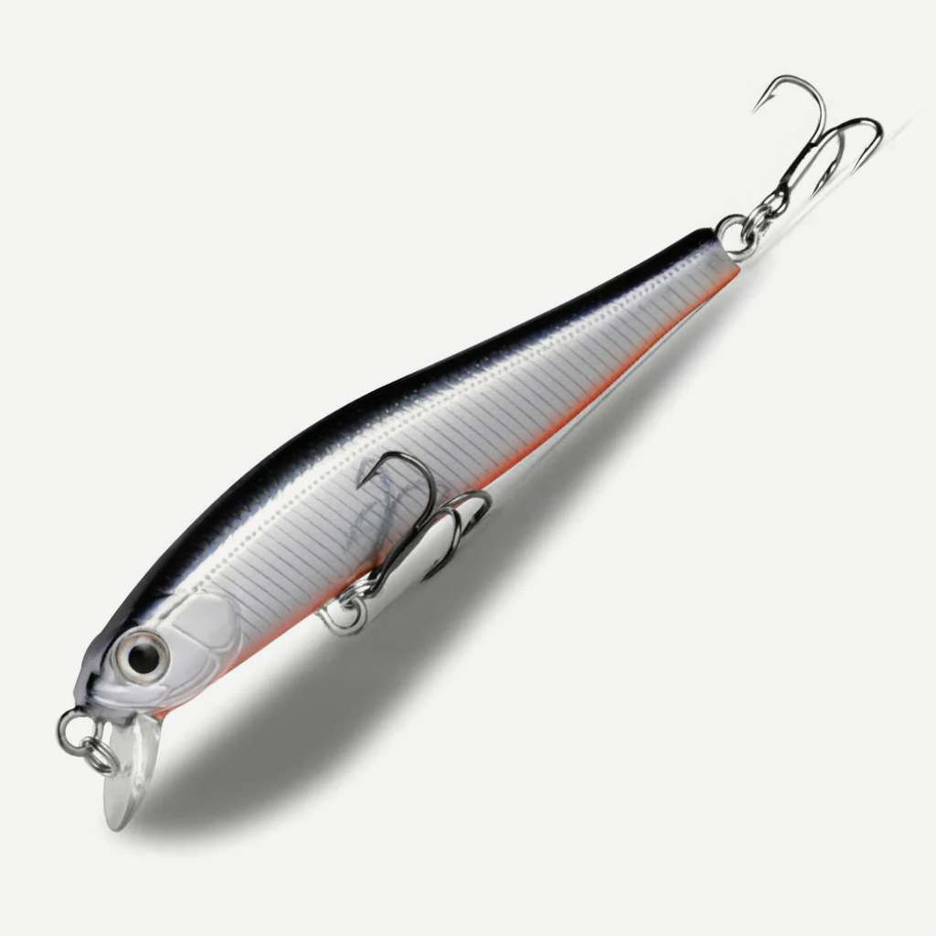 BEARKING Black Rat 70mm Minnow Jerkbait, Shallow Diving