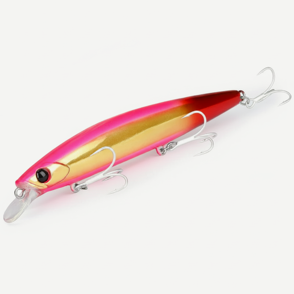 TSURINOYA 135S Fishing Lure Sinking Minnow BAYONET 135mm 26.4g Saltwater Long Casting Professional Lures Seabass Hard Ba