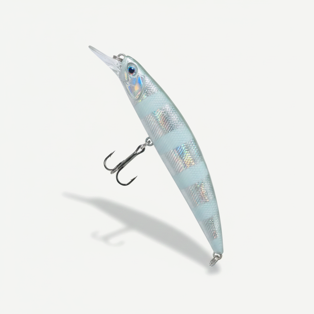 TSUYOKI Minnow Fishing Lure 95/110mm Sinking Hard Bait Wobbler Jerkbait Long Casting Saltwater Seabass Spearhead Ryuki 9