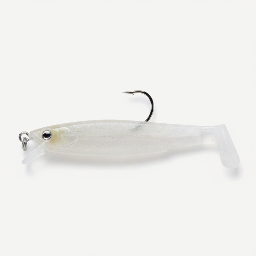 TSUYOKI Fishing Black Minnow Lure 5g/10g/15g/25g/40g Jigging Head Soft Silicone Bait Wobblers For Bass Pike Leurre Easy 